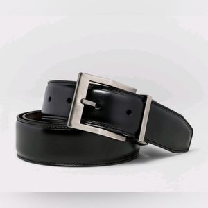 NWT Swissgear Men's Reversible Contemporary Buckle Belt Size Medium